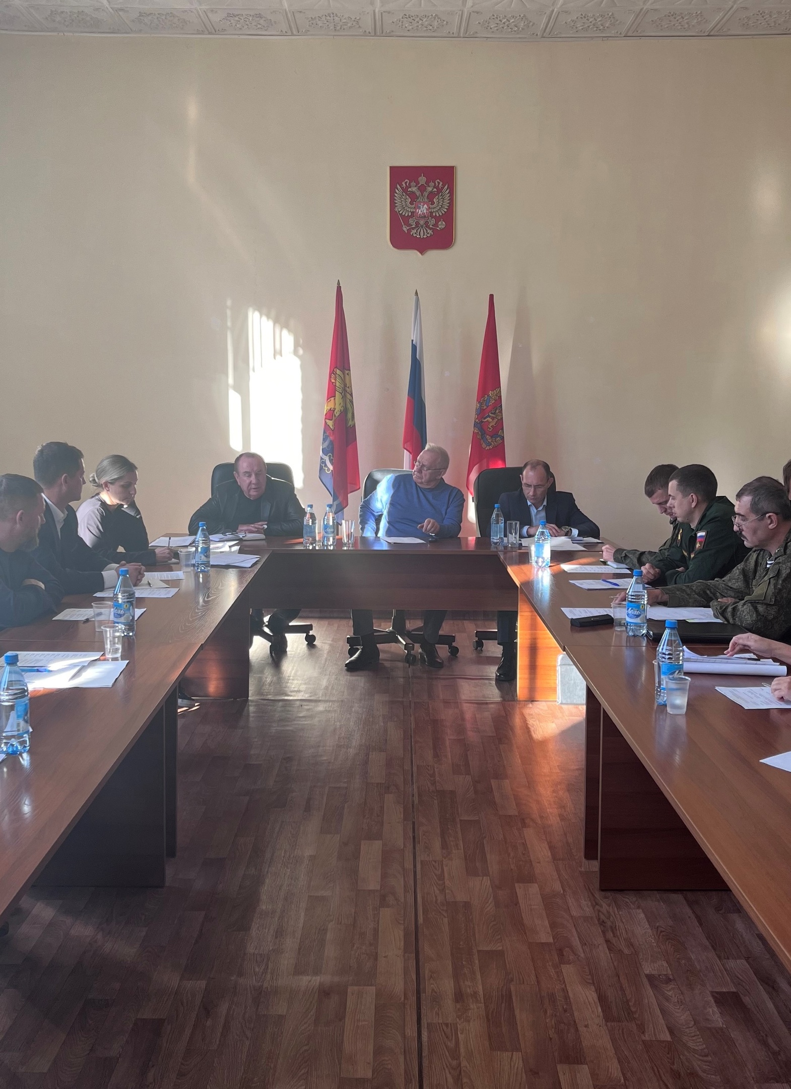 12 октября в Администрации Казачинского района прошло совещание рабочей группы, с представителями краевой администрации..