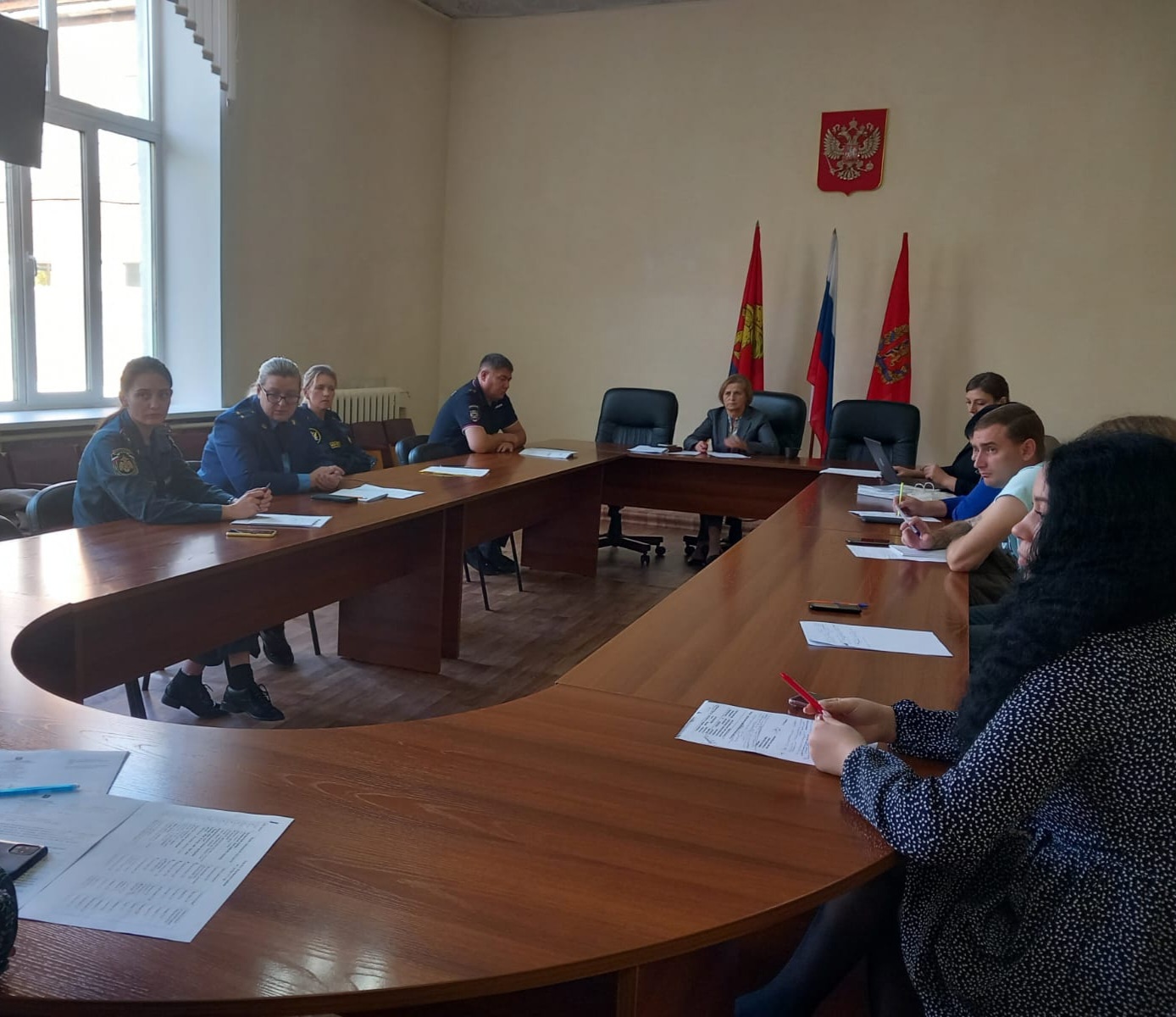 Плановое заседание межведомственной комиссии по профилактике правонарушений на территории Казачинского района.