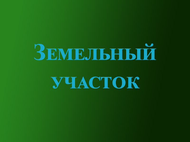 Однократное бесплатное предоставление земельных участков участникам СВО и членам их семьи.