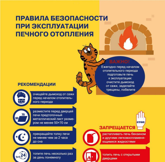 Меры безопасности при эксплуатации печного отопления. Меры безопасности при эксплуатации печного отопления.