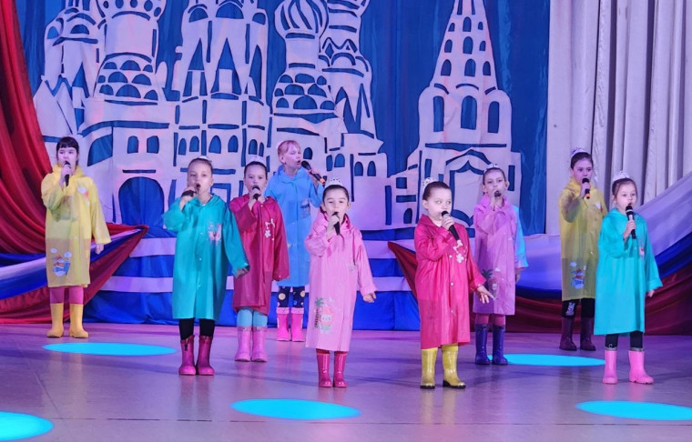 Отчетный концерт Образцовой детской вокальной группы «Золотые капельки».